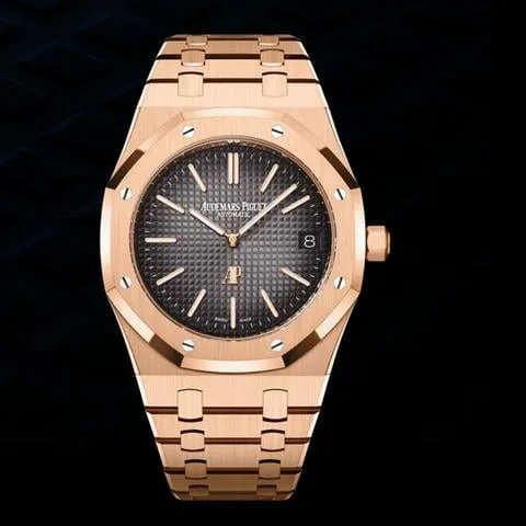 Audemars Piguet Royal Oak 16202OR.OO.1240OR.02 41mm Rose gold Smoked gray