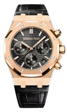 Audemars Piguet Royal Oak 26240OR.OO.D002CR.01 41mm Rose gold Black