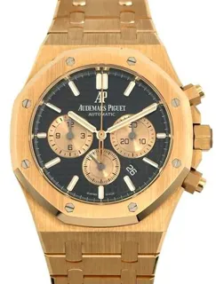 Audemars Piguet Royal Oak 26331OR.OO.1220OR.02 41mm Rose gold Brown