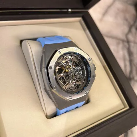 Audemars Piguet Royal Oak Concept Tourbillon 26587TI.OO.D031CA.01 44mm Titanium Skeleton 4