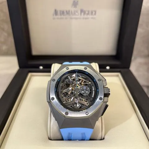 Audemars Piguet Royal Oak Concept Tourbillon 26587TI.OO.D031CA.01 44mm Titanium Skeleton 3