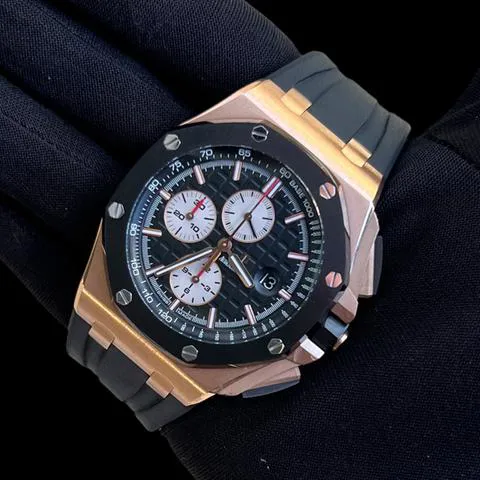 Audemars Piguet Royal Oak Offshore 26400RO.OO.A002CA.01 44mm Rose gold Black