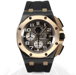 Audemars Piguet Royal Oak Offshore 26405NR.OO.A002CA.01 Rose gold and Black ceramic Gray