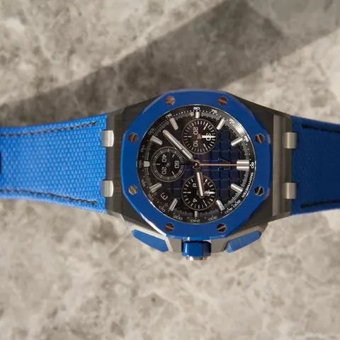 Audemars Piguet Royal Oak Offshore 26420CE.OO.A043VE.01 43mm Ceramic Blue 10