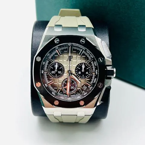 Audemars Piguet Royal Oak Offshore 26420SO.OO.A600CA.01 43mm Stainless steel Brown