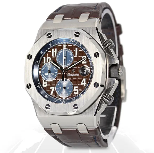 Audemars Piguet Royal Oak Offshore 26470ST.OO.A099CR.01 42mm Stainless steel Brown 3