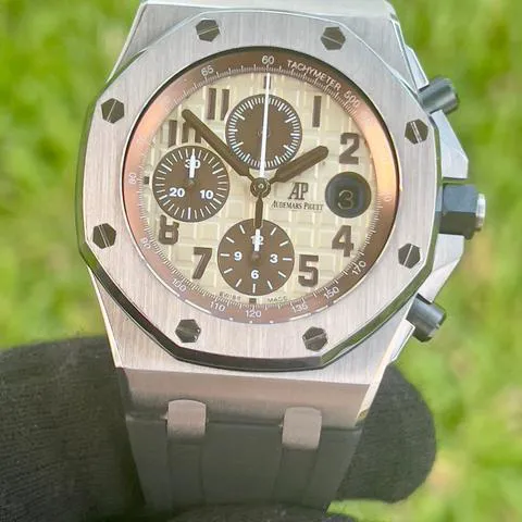 Audemars Piguet Royal Oak Offshore 26470ST.OO.A801CR.01 Stainless steel Beige 8