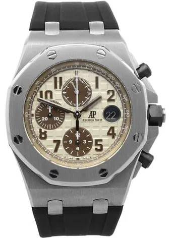 Audemars Piguet Royal Oak Offshore 26470ST.OO.A801CR.01 42mm Stainless steel Beige