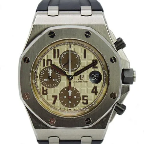 Audemars Piguet Royal Oak Offshore 26470ST.OO.A801CR.01 42mm Stainless steel Beige