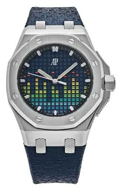 Audemars Piguet Royal Oak Offshore 77600TI.OO.A343CA.01 37mm Titanium Blue