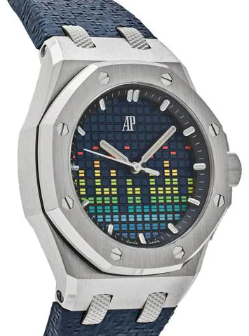 Audemars Piguet Royal Oak Offshore 77600TI.OO.A343CA.01 37mm Titanium Blue 8