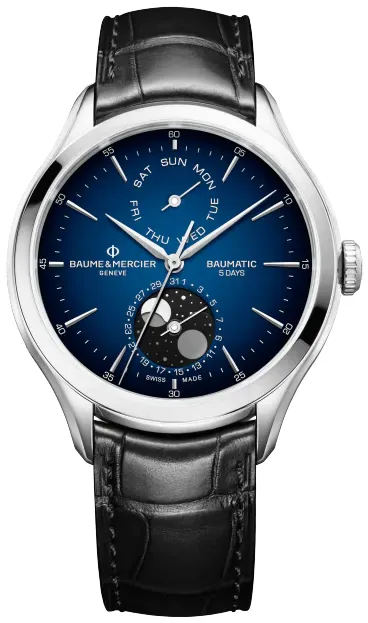 Baume & Mercier Clifton M0A10593 42mm Stainless steel Blue