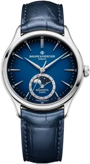 Baume & Mercier Clifton M0A10756 Stainless steel Blue