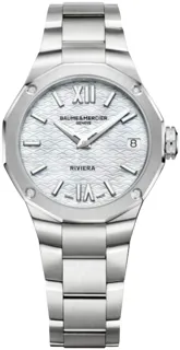 Baume & Mercier Riviera M0A10729 Stainless steel White