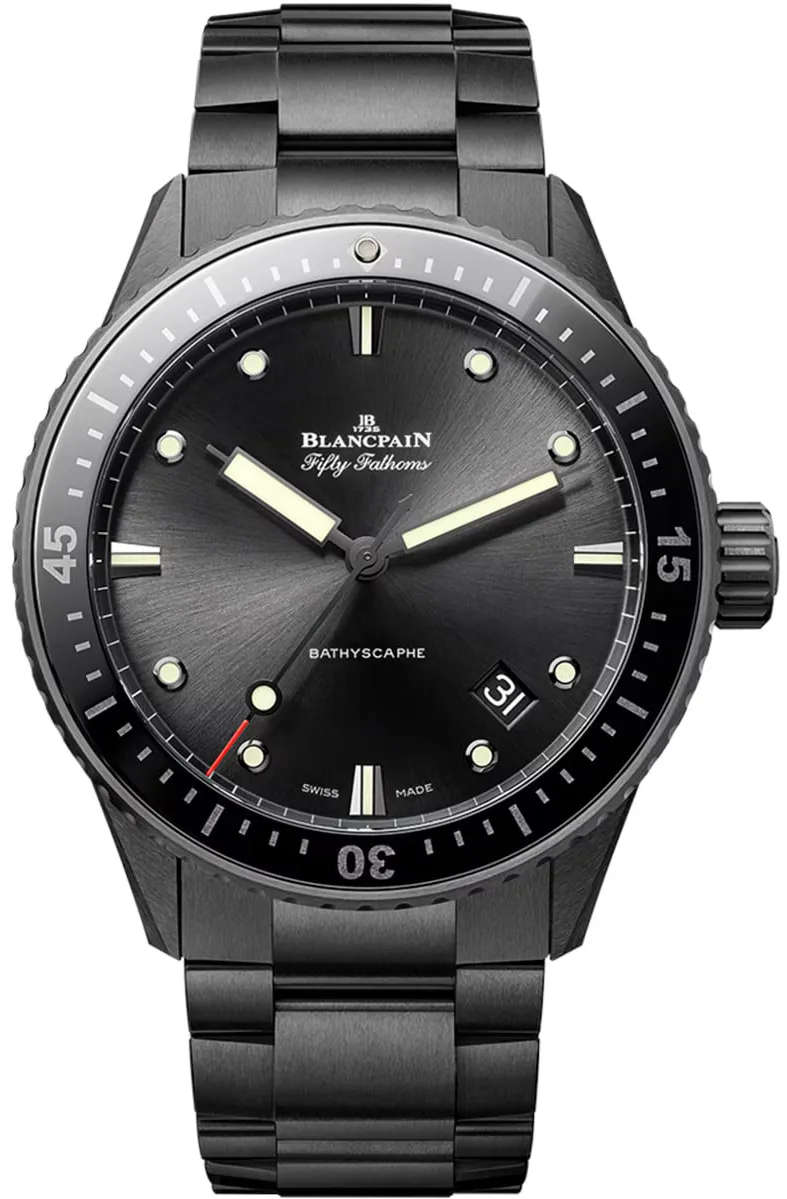 Blancpain Fifty Fathoms Bathyscaphe nullmm Ceramic Black