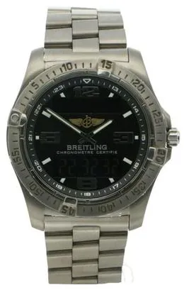 Breitling Aerospace E79362 42mm Titanium Blue