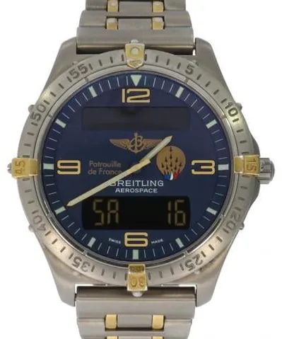 Breitling Aerospace F56062 40mm Titanium Blue