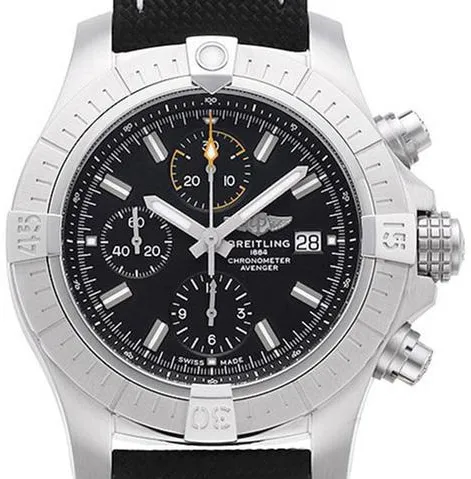 Breitling Avenger A13317101B1X1 45mm Stainless steel Black