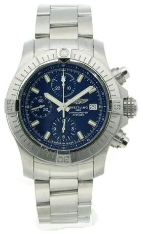 Breitling Avenger A13385101C1A1 43mm Stainless steel Blue