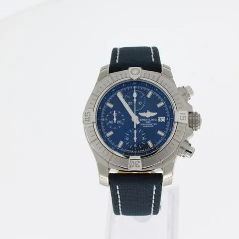 Breitling Avenger A13385101C1X1 43mm Stainless steel Blue