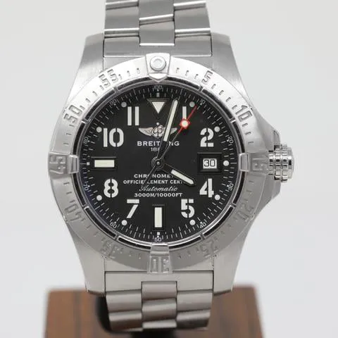 Breitling Avenger A17330 45mm Stainless steel Black