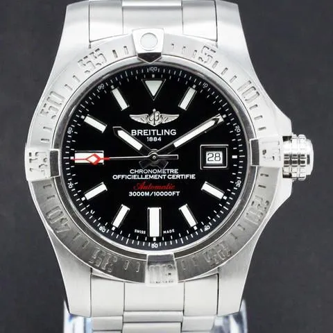 Breitling Avenger A17331 45mm Stainless steel Black