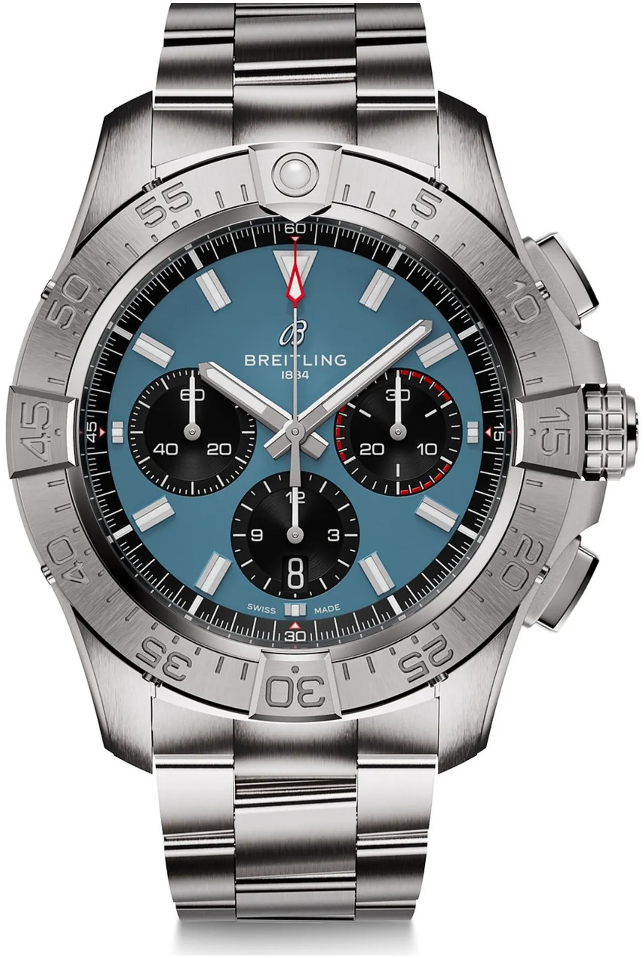 Breitling Avenger AB0147101C1A1 44mm Stainless steel Blue