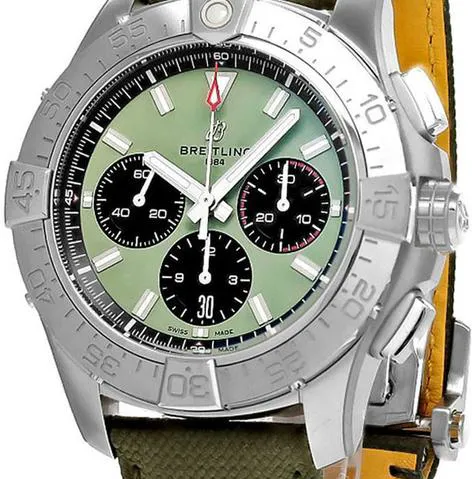 Breitling Avenger AB0147101L1X1 44mm Stainless steel Green