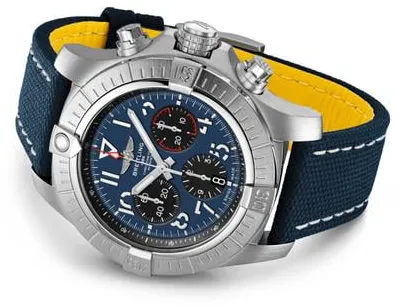 Breitling Avenger AB01821A1C1X1 45mm Stainless steel Blue