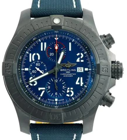 Breitling Avenger V13375101C1X1 48mm Titanium Blue