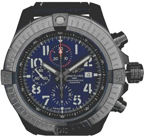 Breitling Avenger V13375101C1X1 48mm Titanium Blue