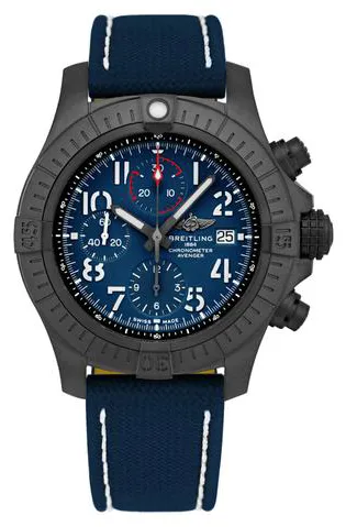 Breitling Avenger V13375101C1X1 48mm Titanium Blue