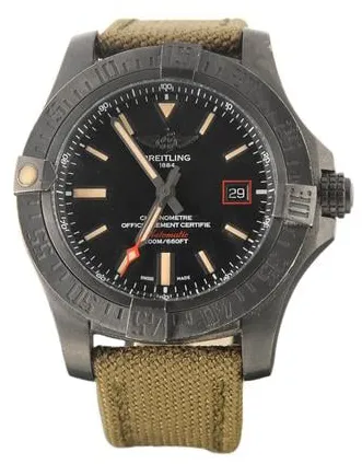 Breitling Avenger V17311 44mm Stainless steel Black