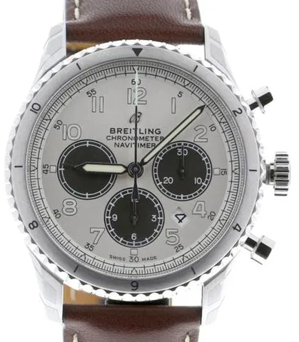 Breitling Aviator 8 AB01171A1G1X1 43mm Stainless steel Black