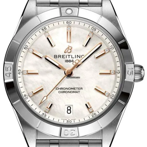 Breitling Chronomat A10380101A4A1 36mm Stainless steel White