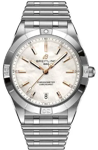 Breitling Chronomat A10380101A4A1 Stainless steel White