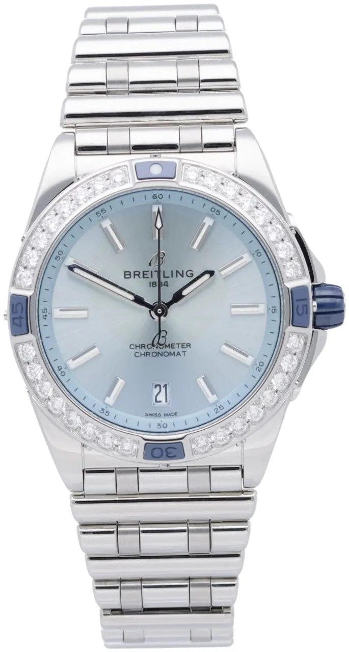 Breitling Chronomat A17356531C1A1 nullmm Stainless steel Blue