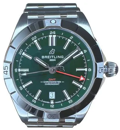 Breitling Chronomat A32398101L1A1 Stainless steel Green