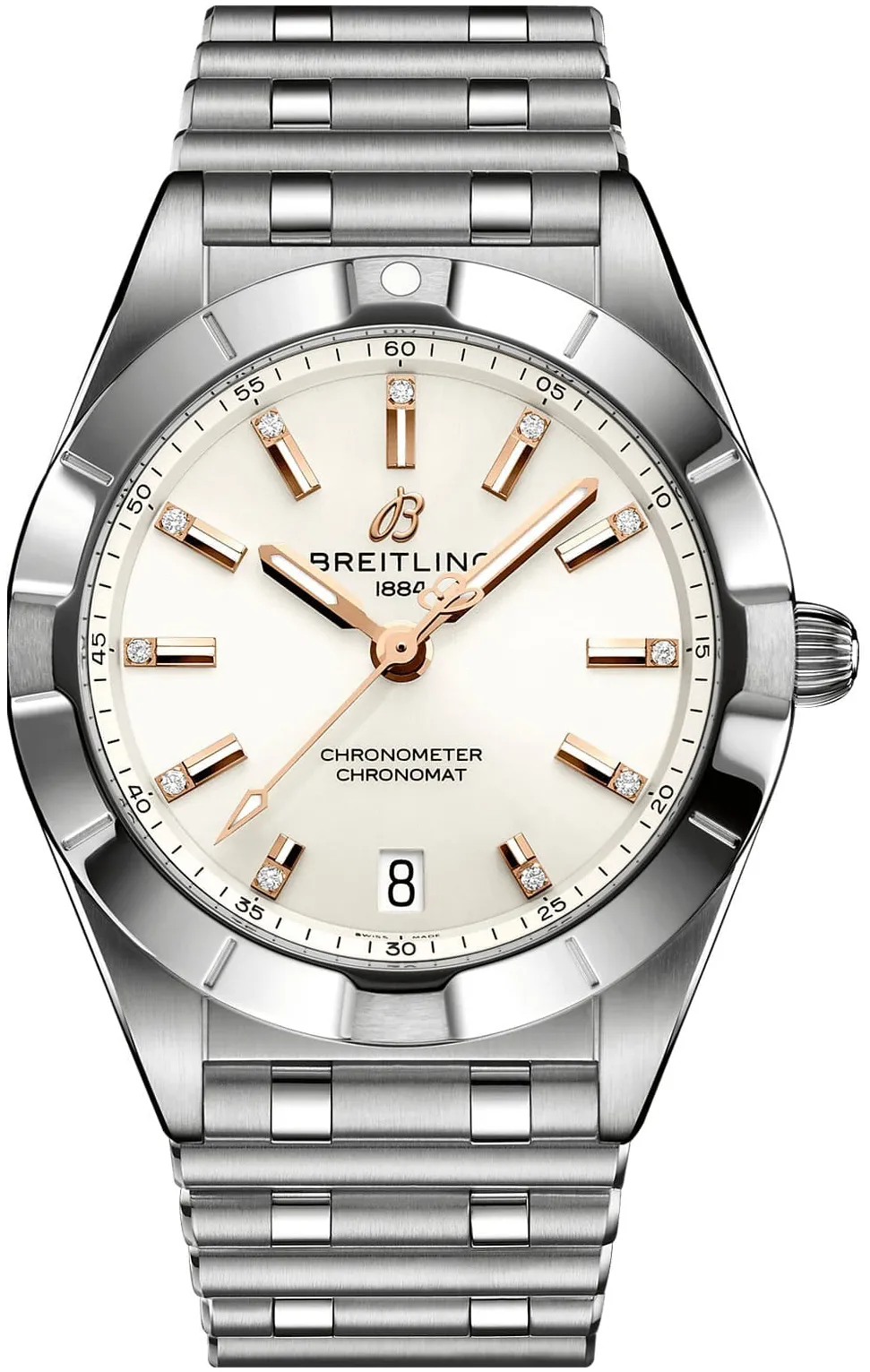 Breitling Chronomat A77310101A3A1 32mm Stainless steel White