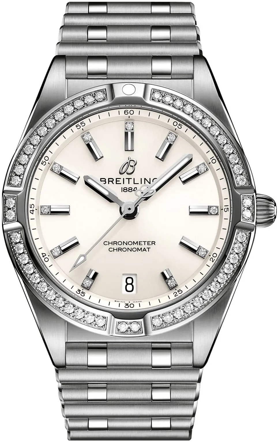 Breitling Chronomat A77310591A1A1 32mm Stainless steel White
