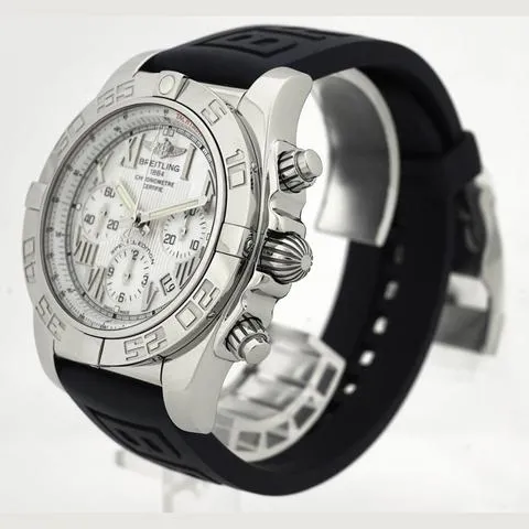 Breitling Chronomat AB0110 44mm Steel White 9