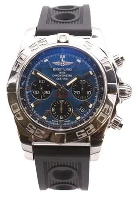 Breitling Chronomat AB0110 44mm Steel Blue