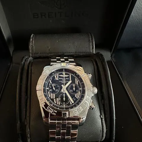 Breitling Chronomat AB0110 44mm Steel Black