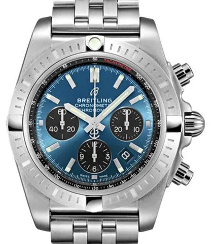 Breitling Chronomat AB0115101C1A1 44mm Stainless steel Blue