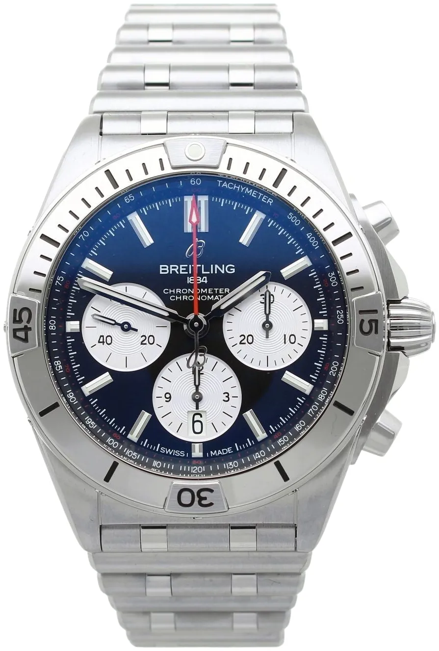 Breitling Chronomat AB0134101B1A1 42mm Stainless steel Black