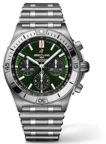 Breitling Chronomat AB0134101L1A1 42mm Stainless steel Green