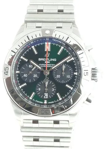 Breitling Chronomat AB0134101L1A1 42mm Stainless steel Green