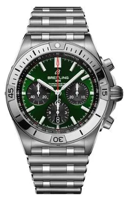 Breitling Chronomat AB0134101L1A1 42mm Stainless steel Green