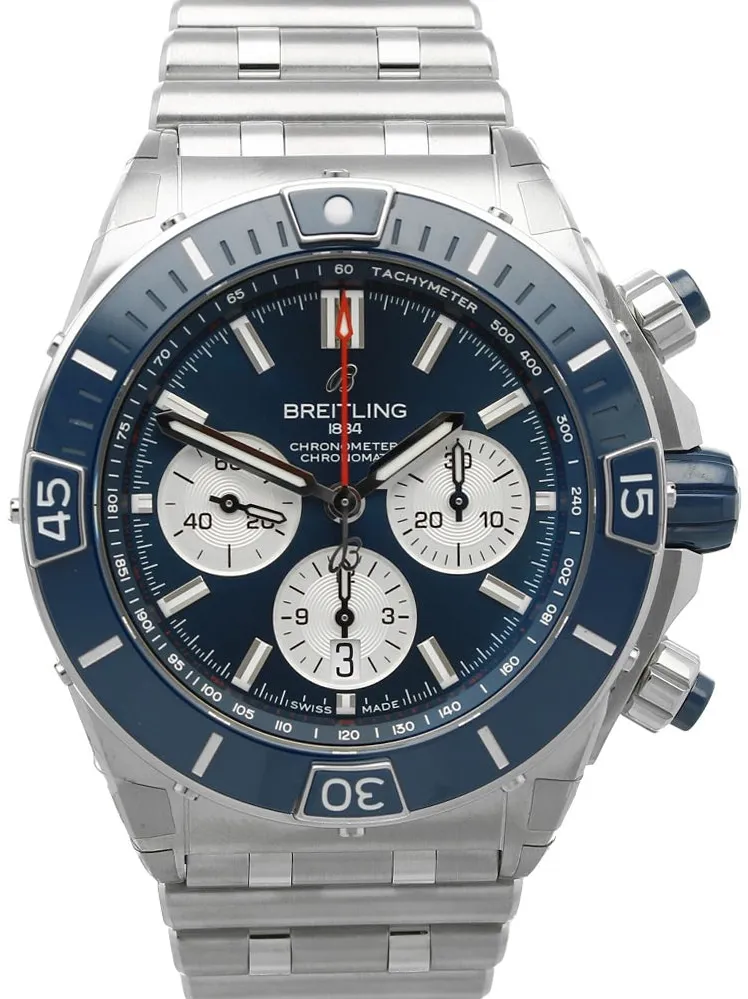 Breitling Chronomat AB0136161C1A1 44mm Stainless steel Blue