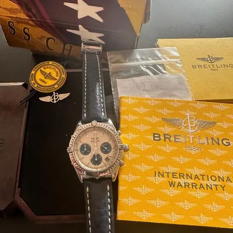 Breitling Chronomat B13050.1 39mm Gold/steel Blue